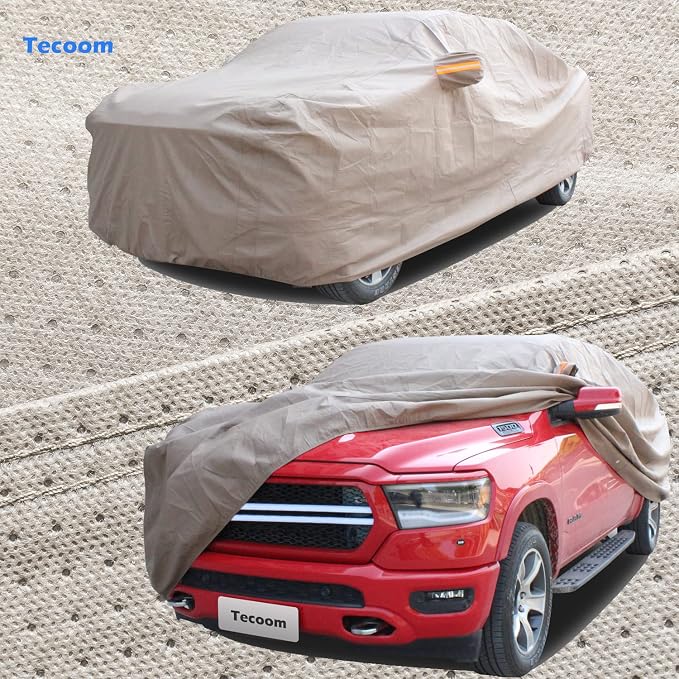 Tecoom Thick Shell Truck Pickup Car Cover Waterproof Windproof - Image 6