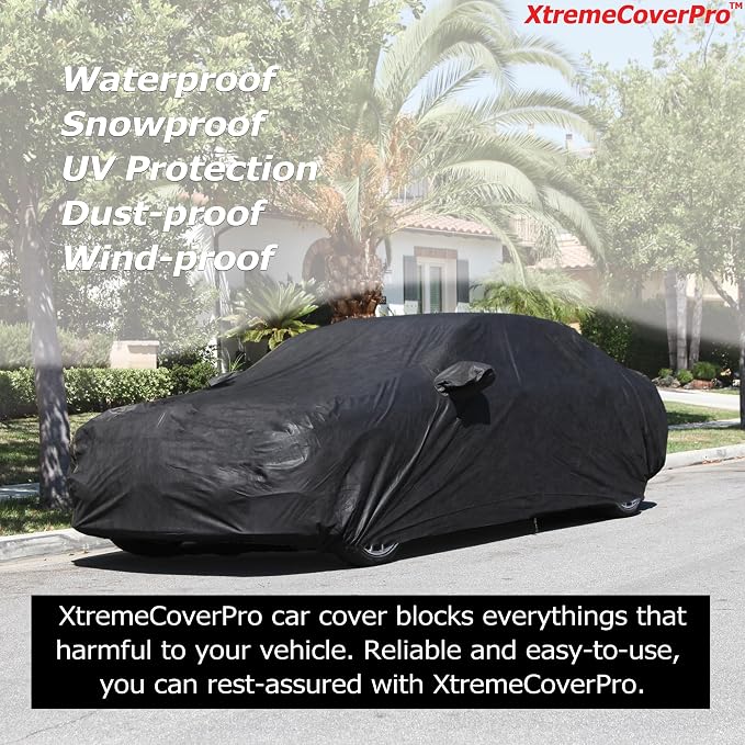 All Weather Waterproof car Cover Good - Image 7