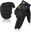 BORLENI Motorcycle Riding Gloves Touch Screen Full Finger Glove Motocross Road by BORLENI