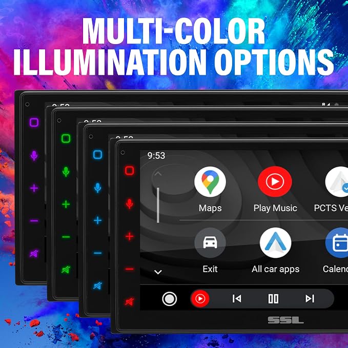 Sound Storm Laboratories DD999ACPW Wireless Apple CarPlay Android Auto Car - Image 4