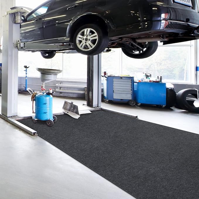 Oil Spill Mat, 7.4 x 17 Ft, Premium Absorbent Oil Pad. Contains Liquids - Image 3