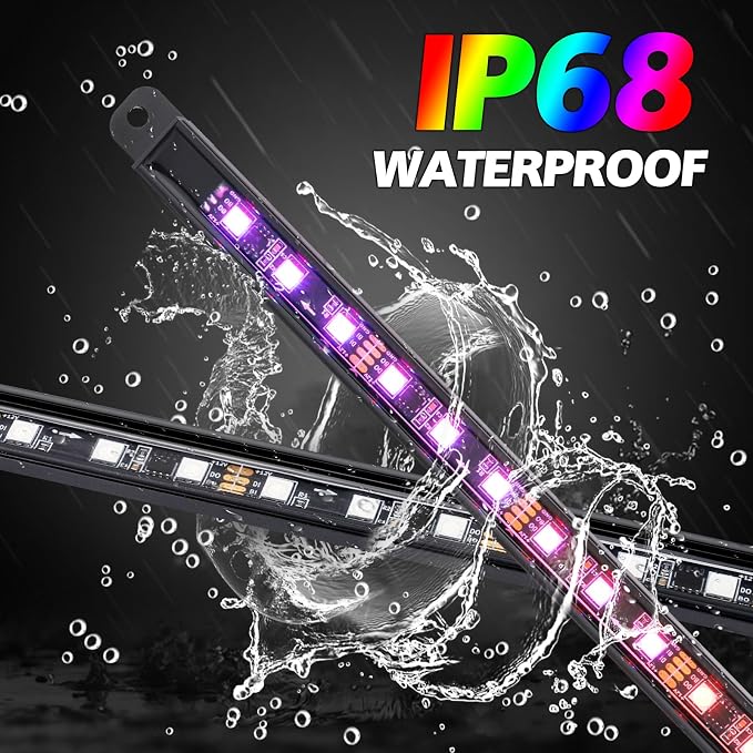 8PCS Car Underglow Light Bar Kit - Image 5