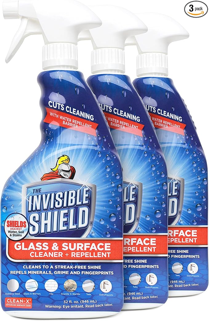 Invisible Shield Glass & Surface Cleaner 32 fl. oz. Cleans and Protects on by InvisibleShield