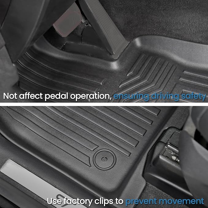 Floor Mats for 2020-2024 2025 Ford Explorer 7 Seats Bench Seat Car Mat - Image 5