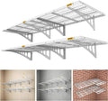 2x3ft 4Pack Wire Shelving Unit Heavy Duty Garage Storage Shelves Wall Mounted by AECXM