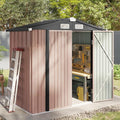 Aoxun 6.2x4 FT Shed Outdoor Storage Shed by Aoxun