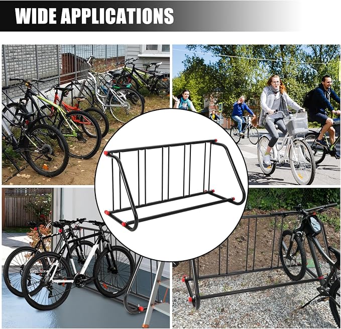 Commercial Grid Bike Rack for 5 Bikes - Image 6