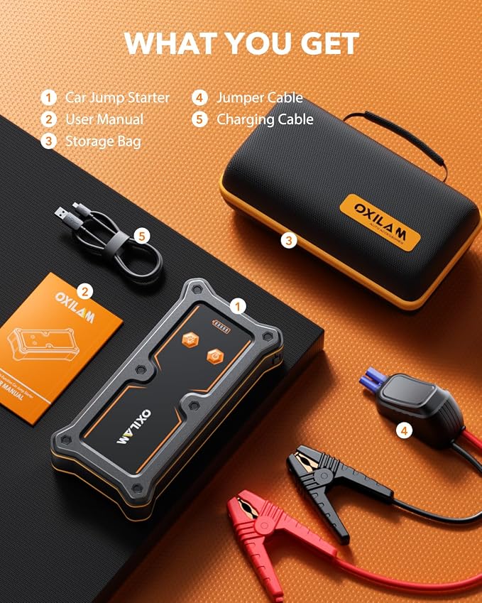OXILAM 8000A Jump Starter - Image 9