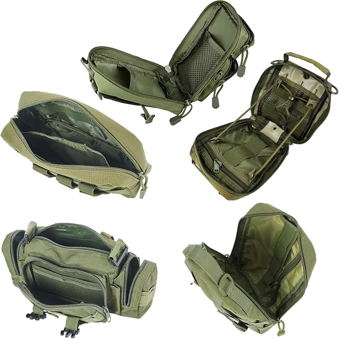 Universal Tactical Seat ​Back Organizer Vehicle Molle Panel Organizer Storage - Image 6