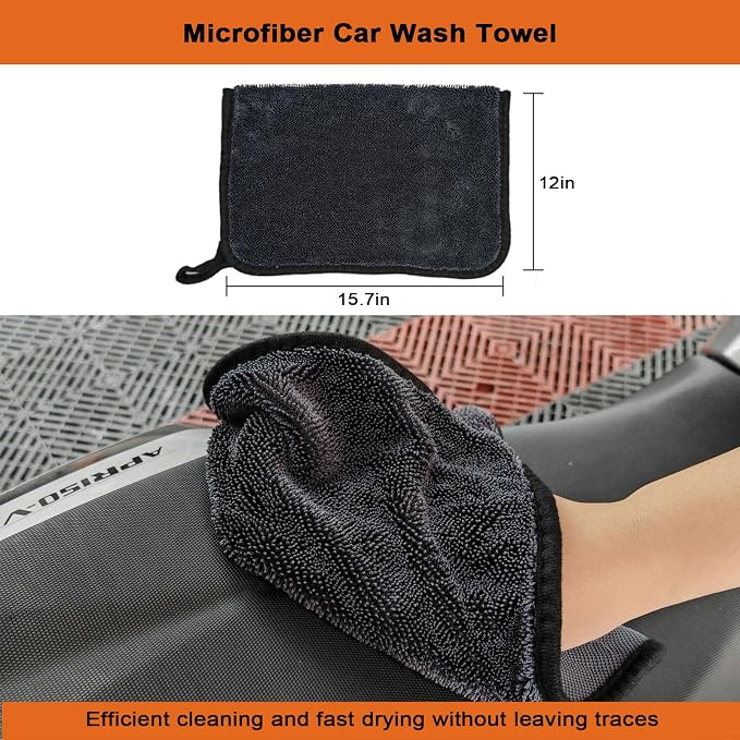 Motorcycle Cleaning Brush Kit 6 Pack - Image 7