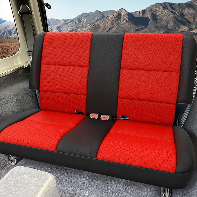 GIANT PANDA Full Set Car Seat Covers Customized Jeep Wrangler TJ Rubicon Sahara - Image 3