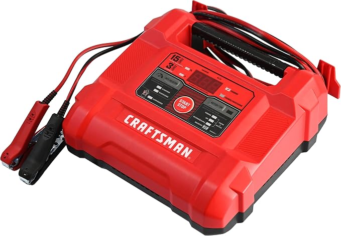 CRAFTSMAN Battery Charger and Maintainer, CMXCESM162, Fully Automatic, Battery by CRAFTSMAN