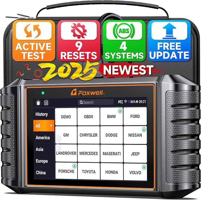 FOXWELL OBD2 Scanner NT716 Bidirectional Scan Tool, ABS SRS Transmission Engine by FOXWELL