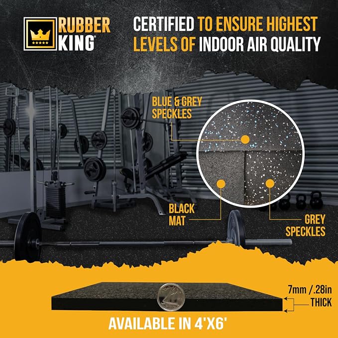 Rubber King Multi-Purpose Exercise Mat - Image 6