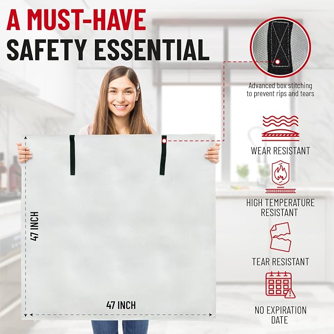 Emergency Fire Blanket for Home and Kitchen - Image 7