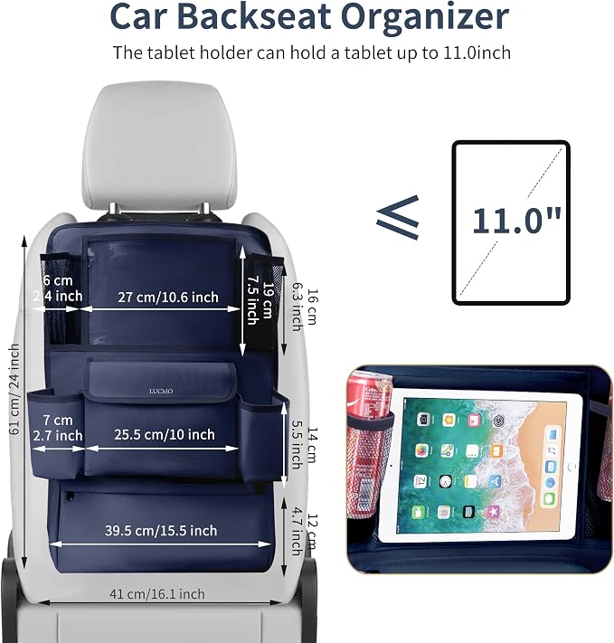 LUCMO Car Backseat Organizer - Image 5