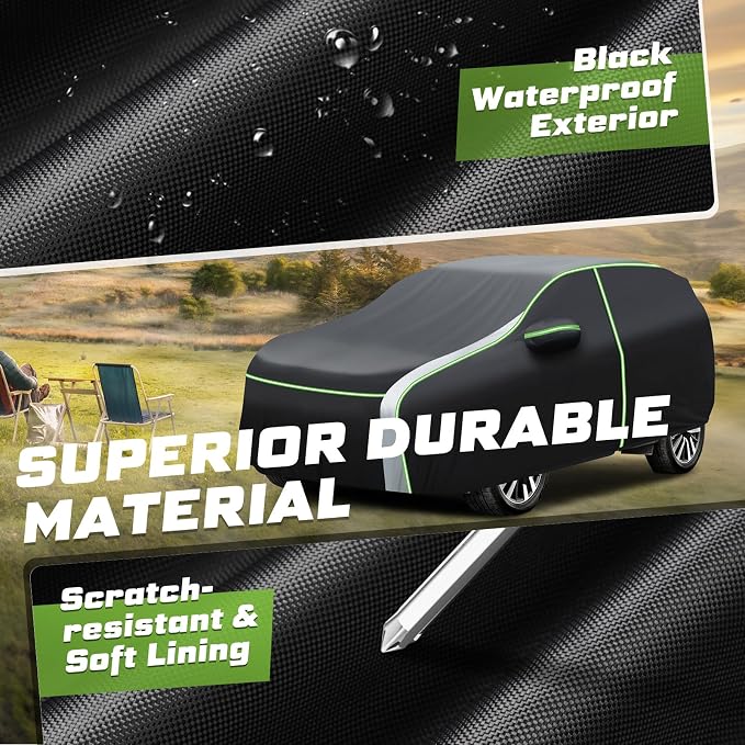 Mixsuper Liner Car Cover for Kia Sportage 1994-2026, 7 Layers Waterproof Car - Image 5