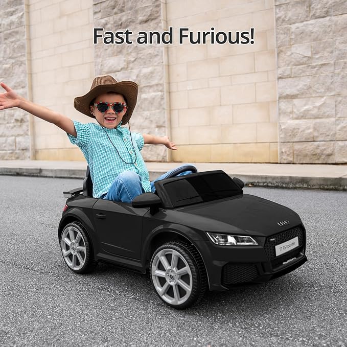 Electric Car for Kids, Licensed Audi 6V Kids Ride on Car Toy for Toddlers - Image 2