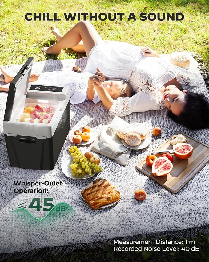 Marsail 12V Car Fridge 25QT Portable Freezer -4°F to 68°F, Compressor Cooler - Image 7