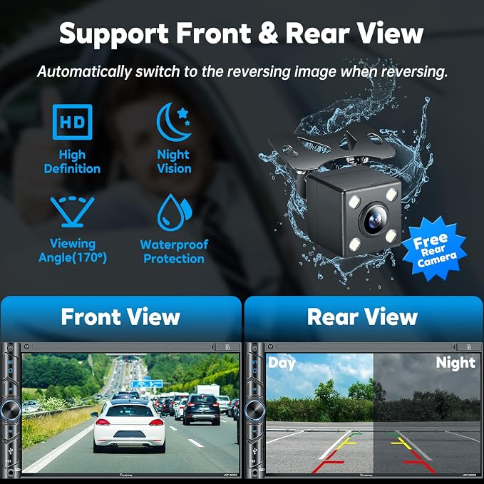 Upgrade Wireless Double Din Car Stereo - Image 5