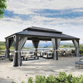 Aoxun 14' X 24' Hardtop Gazebo by Aoxun