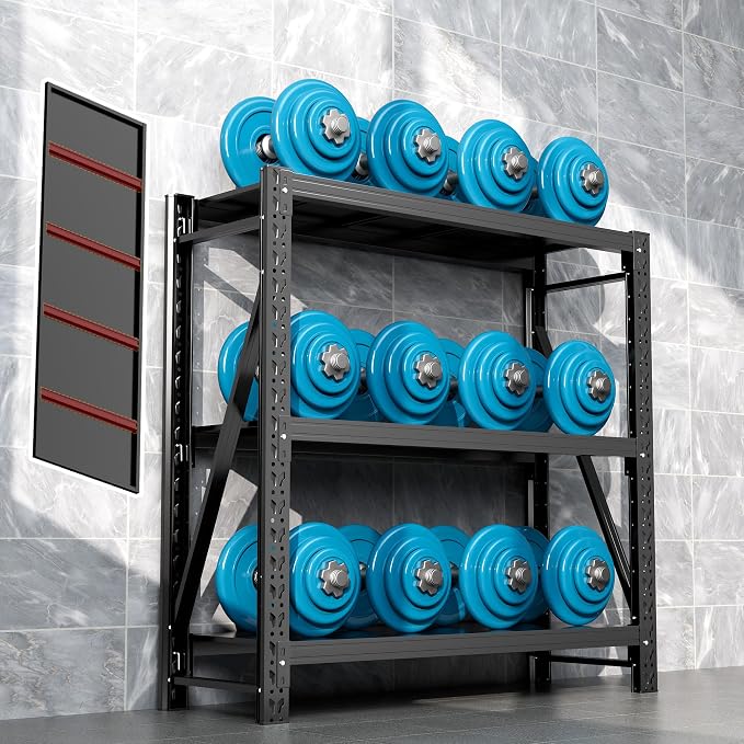 Garage Shelving Unit Rustproof 50“W Heavy Duty Storage Shelves Easy Assembly 3 by Unknown