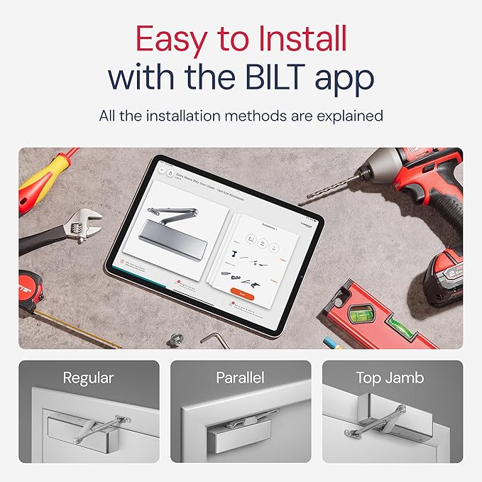 Lawrence Extra Heavy Duty Door Closer Commercial Grade 1 - Image 5