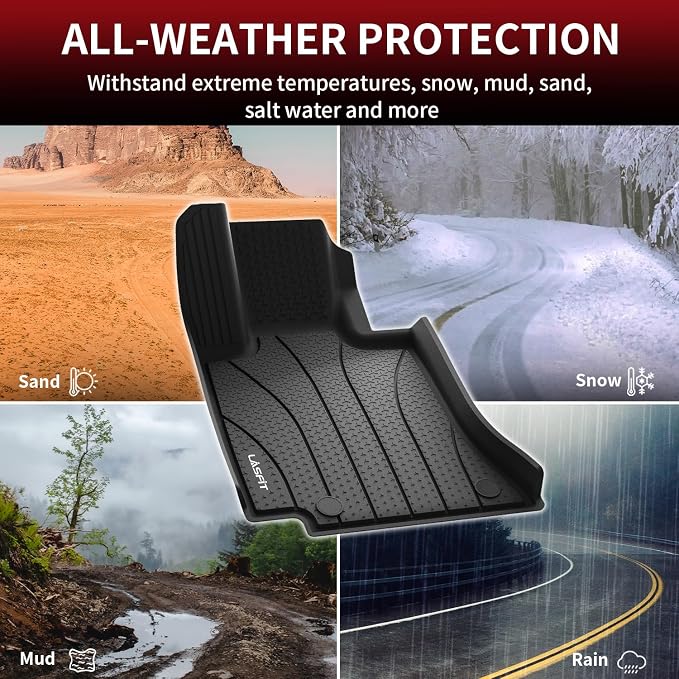 LASFIT Floor Mats for Mercedes Benz E Class E350 / E450 AMG / E53 2026 2025 2024 - Image 5