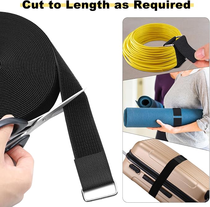 1.5"x16ft Hook and Loop Straps - Image 2