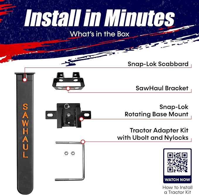 SawHaul Snap-Lok Universal Chainsaw Carrier Kit - Image 6
