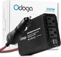 300W Car Power Inverter 12v DC to 110v AC – Car Adapter by Odoga