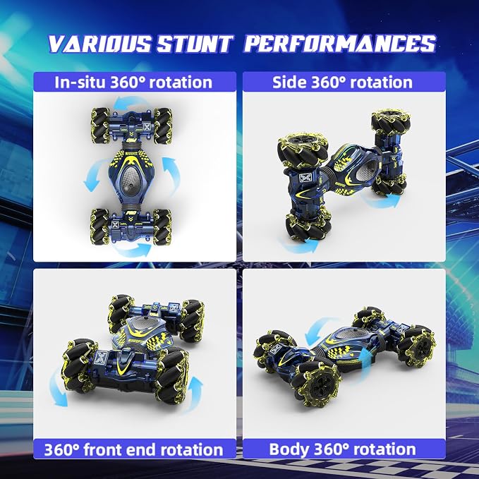 Gesture Sensing RC Stunt Car Toys - Image 2
