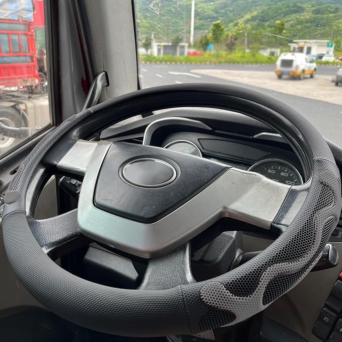 PINCTROT XL Size 17.5-18 Inch Comfy Grip Steering Wheel Cover by PINCTROT