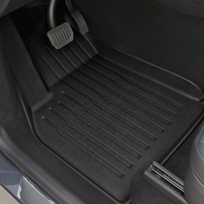 Floor Mats Set for 2025 2026 Tesla Model Y Juniper Accessories, Full Coverage - Image 2