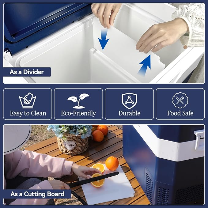 Car Fridge Portable 12V Refrigerator 45 Quart 12 Volt Freezer Compressor Cooler - Image 6