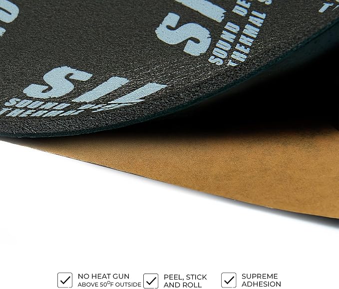 Siless LinerPRO 2in1 200 mil 36 sqft Car Sound Deadening & Heat Insulation - Image 7