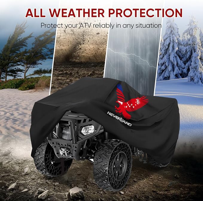 Neverland ATV Cover, Waterproof Heavy Duty 4 Wheeler Cover - Image 9