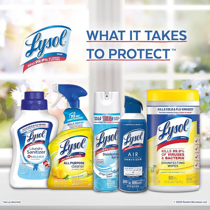 Lysol Bundle containing x2 Lysol Disinfectant Spray - Image 6