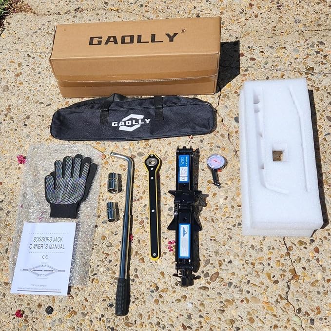 Scissor Jack - 2 Ton Car Emergency Kit - Image 7