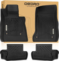 OEDRO Floor Mats Fit for 2016-2024 Chevrolet Camaro, Unique Black TPE by OEDRO