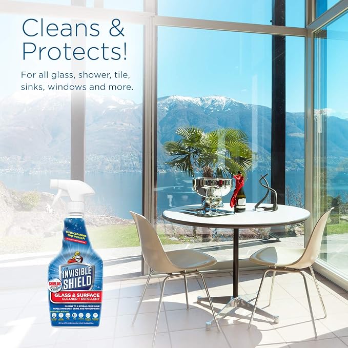 Invisible Shield Glass & Surface Cleaner and Repellent 32 fl. oz. Cleans and - Image 8