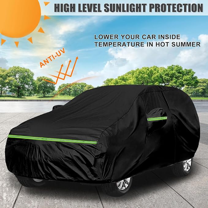 Waterproof Car Cover Compatible - Image 3