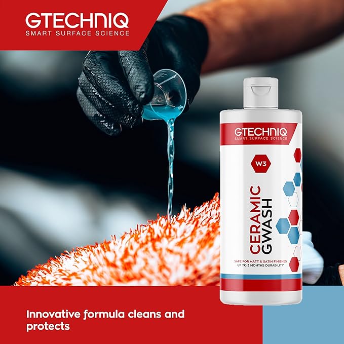 Gtechniq Car Shampoo. 2-in-1 Ceramic GWash and Hydrophobic Coating - Image 2