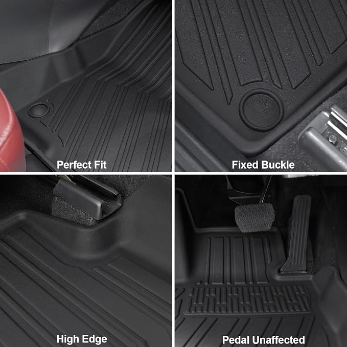 Floor Mats Set for Mazda CX-5 2017-2024 2025 Accessories, Full Coverage All - Image 5