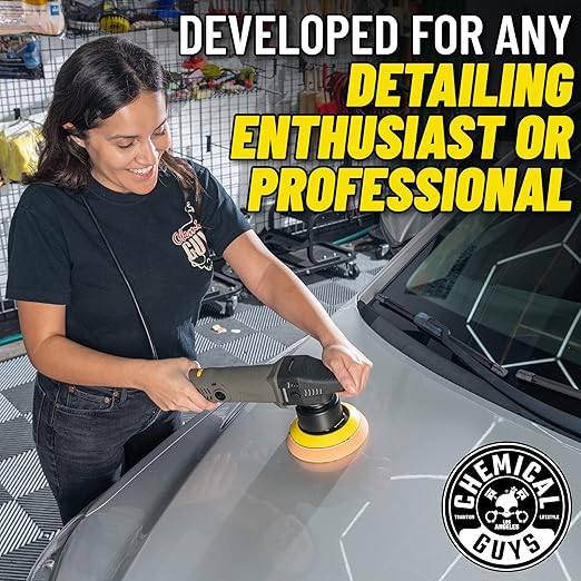 Chemical Guys BUF503 TORQX Random Orbital Polisher 700W, Orbit 8mm, 4.7 lb - Image 3
