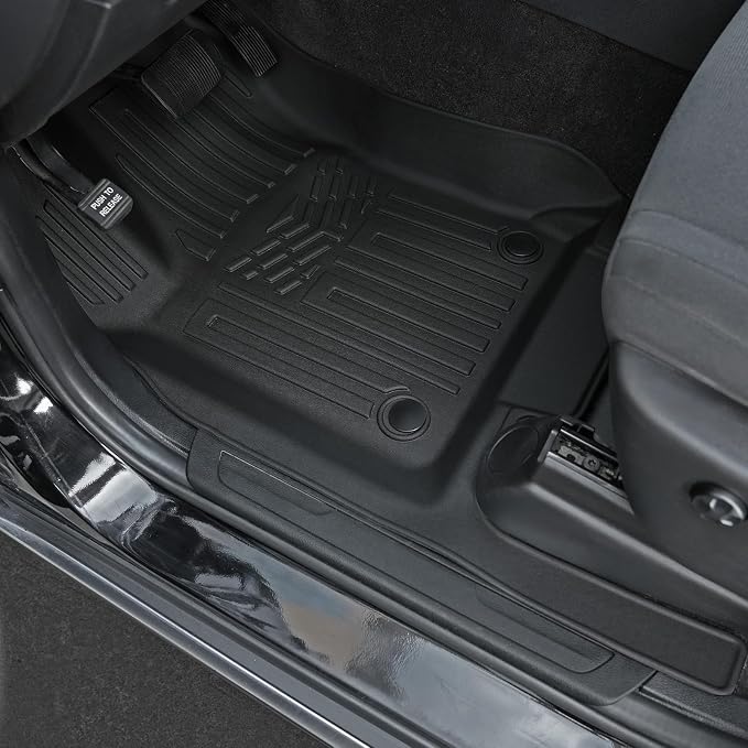 Floor Mats for 2016-2024 2025 Dodge Durango 7-seat, All Weather TPE Cargo Liner - Image 3