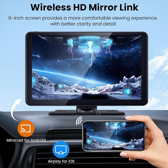 Wireless Portable Carplay Screen - Image 2