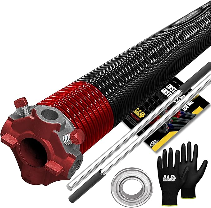 Garage Door Torsion Spring 225x1.75x31 Includes 1” Steel Bearing, Non-Slip by GASHardware