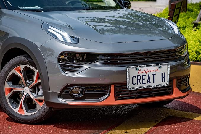 Creathome 3D Chrome License Plate Frames, Pure Zinc Alloy Metal - Image 9