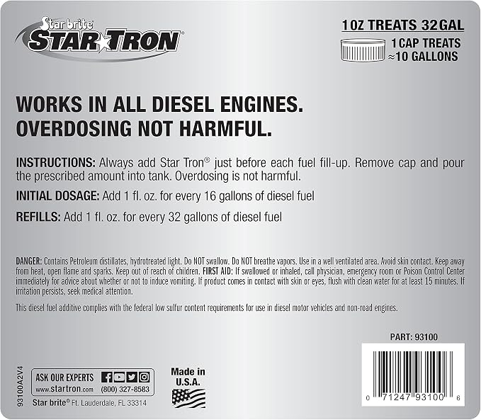 Star Tron Super Concentrated Diesel Formula - Image 2